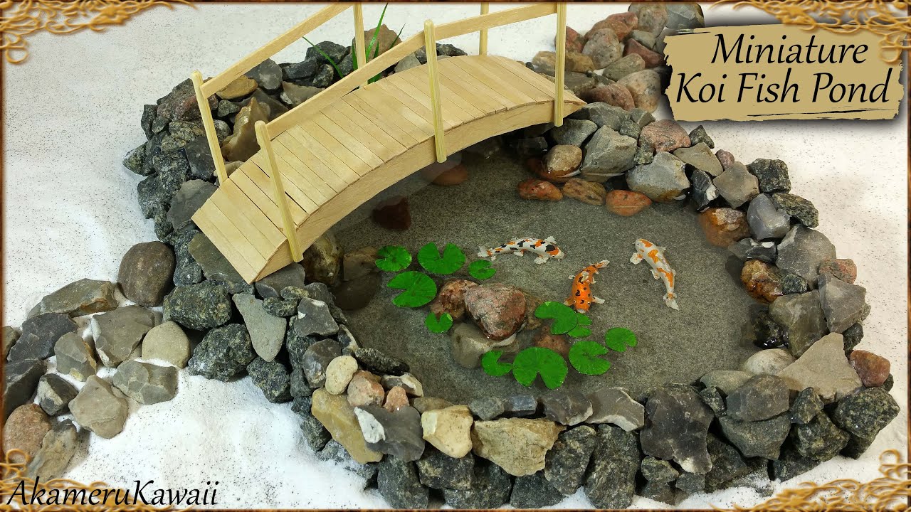 Koi Fish Pond – Polymer Clay/Resin Tutorial